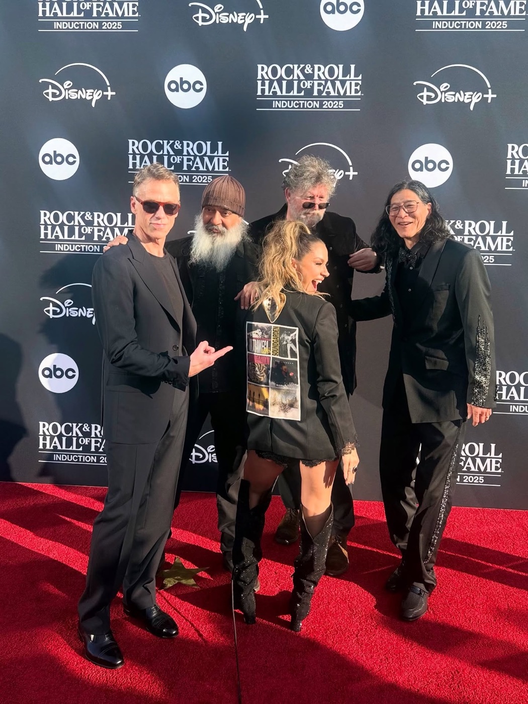 Rock & Roll Hall of Fame, red carpet